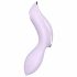 Satisfyer Curvy Trinity 2 - nabíjecí vaginální vibrátor se stimulátorem klitorisu (fialový)