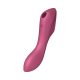 Satisfyer Curvy Trinity 3 - vibromasseur à ondes aériennes 2 en 1 rechargeable (rouge)