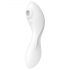 Satisfyer Curvy Trinity 5+ - chytrý vlnový 2v1 vibrátor (bílý)