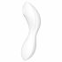 Satisfyer Curvy Trinity 5+ - nabíjecí, inteligentní 2in1 vibrátor (bílý)