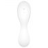 Satisfyer Curvy Trinity 5+ - chytrý vlnový 2v1 vibrátor (bílý)