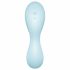 Satisfyer Curvy Trinity 5+ - nabíjecí, inteligentní 2in1 vibrátor (modrý)