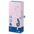 Satisfyer Hug Me - vibromasseur intelligent avec bras de stimulation clitoridienne (bleu-gris)