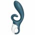 Satisfyer Hug Me - vibromasseur intelligent avec bras de stimulation clitoridienne (bleu-gris)