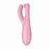 Satisfyer Trio 4 - vibromasseur intelligent clitoridien (rose)