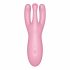 Satisfyer Trio 4 - vibromasseur intelligent clitoridien (rose)