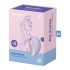 Satisfyer Pearl Diver - oplaadbare luchtdruk clitoris stimulator (paars)