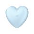 Satisfyer Cutie Heart - stimulateur clitoridien à ondes d'air rechargeable (bleu)