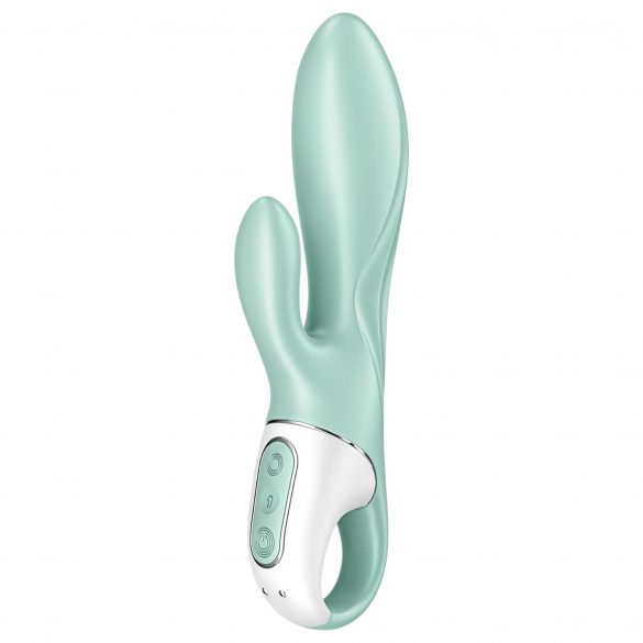 Satisfyer Air Pump Bunny 5 - chytrý dobíjecí vibrátor s pumpičkou (máta)