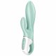 Satisfyer Air Pump Bunny 5 - chytrý dobíjecí vibrátor s pumpičkou (máta)