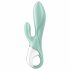 Satisfyer Air Pump Bunny 5 - Vibrateur Gonflable Intelligent (Menthe)