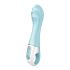 Satisfyer Air Pump Vibrator 5 - slimme opblaasbare vibrator (blauw)