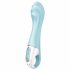 Satisfyer Air Pump Vibrator 5 - vibromasseur intelligent gonflable (bleu)