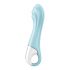 Satisfyer Air Pump Vibrator 5 - vibromasseur intelligent gonflable (bleu)