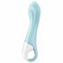 Satisfyer Air Pump Vibrator 5 - vibromasseur intelligent gonflable (bleu)