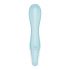 Satisfyer Air Pump Vibrator 5 - vibromasseur intelligent gonflable (bleu)