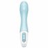 Satisfyer Air Pump Vibrator 5 - vibromasseur intelligent gonflable (bleu)