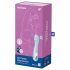 Satisfyer Air Pump Vibrator 5 - vibromasseur intelligent gonflable (bleu)