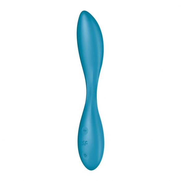 Satisfyer G-spot Flex 1 - dobíjecí, vodotěsný vibrátor pro bod G (zelený)