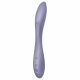 Satisfyer G-spot Flex 2 - akumulátorový, vodotěsný vibrátor na bod G (fialový)