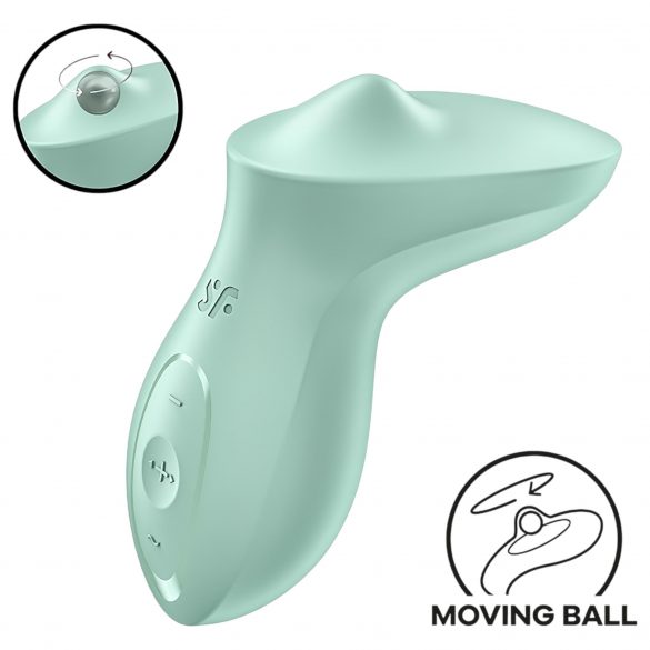 Satisfyer Exciterrr - Vibration à Clitoris Rotatif (Vert)