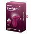 Satisfyer Exciterrr - vibromasseur clitoridien à perles rotatives (rouge)