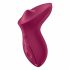 Satisfyer Exciterrr - vibromasseur clitoridien à perles rotatives (rouge)