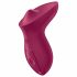 Satisfyer Exciterrr - vibromasseur clitoridien à perles rotatives (rouge)