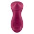 Satisfyer Exciterrr - vibromasseur clitoridien à perles rotatives (rouge)