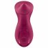 Satisfyer Exciterrr - vibromasseur clitoridien à perles rotatives (rouge)