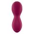 Satisfyer Exciterrr - vibromasseur clitoridien à perles rotatives (rouge)