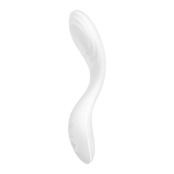 Satisfyer Rrrolling - nabíjecí pohyblivý vibrátor na bod G (bílý)