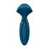 Satisfyer Mini Wand-er - masseur vibrant rechargeable, étanche (bleu)