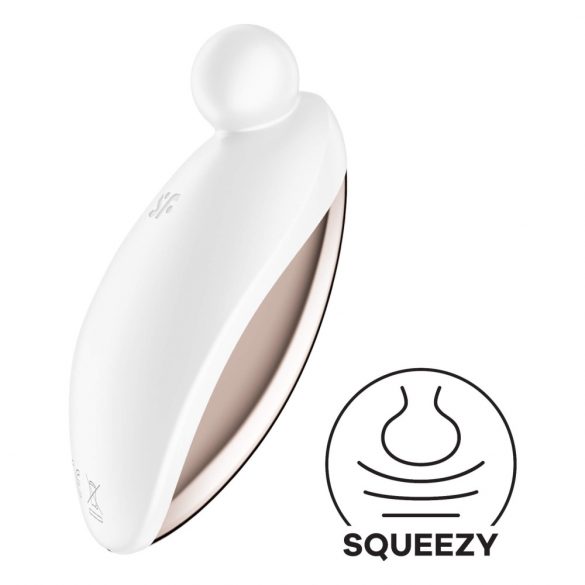 Satisfyer Spot On 2 - vibromasseur clitoridien rechargeable (blanc)