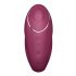 Satisfyer Tap & Climax 1 - 2en1 vibromasseur et stimulateur clitoridien (rouge)