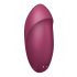 Satisfyer Tap & Climax 1 - 2en1 vibromasseur et stimulateur clitoridien (rouge)