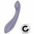 Satisfyer G-Force - dobíjecí, vodotěsný vibrátor pro bod G (fialový)