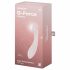 Satisfyer G-Force - dobíjecí, vodotěsný vibrátor pro bod G (béžový)