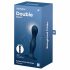 Satisfyer Double Ball-R - godemichet lesté avec ventouse (bleu foncé)