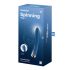 Satisfyer Spinning Vibe 1 - vibrátor s rotující hlavicí pro bod G (modrý)