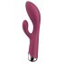 Satisfyer Spinning Rabbit 1 - vibromasseur avec bras rotatif pour clitoris (rouge)