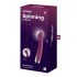 Satisfyer Spinning G-Spot 1 - vibrátor s rotující hlavicí pro bod G (červený)