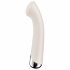 Satisfyer Spinning G-Spot 1 - vibrátor s rotující hlavicí pro bod G (béžový)