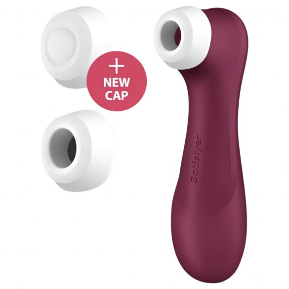 Satisfyer Pro 2 Gen3 Smart - inteligentní nabíjecí stimulátor na klitoris se vzduchovou vlnou (bordó)