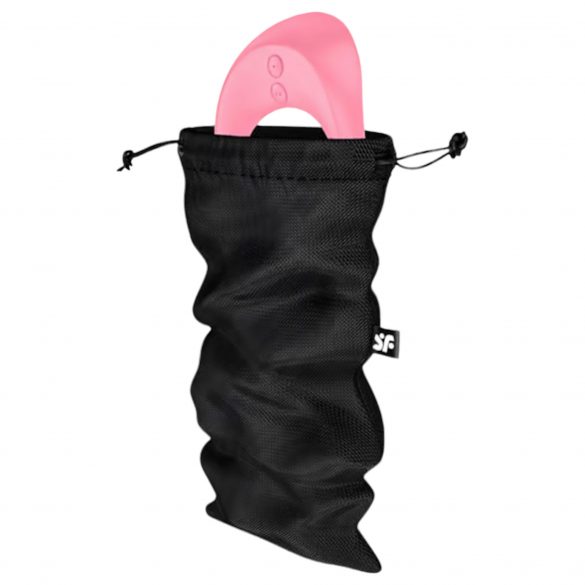 Satisfyer Treasure Bag M - taška na erotické pomůcky - střední (černá)