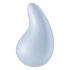 Satisfyer Dew Drop - vibreur clitoridien rechargeable waterproof (bleu)