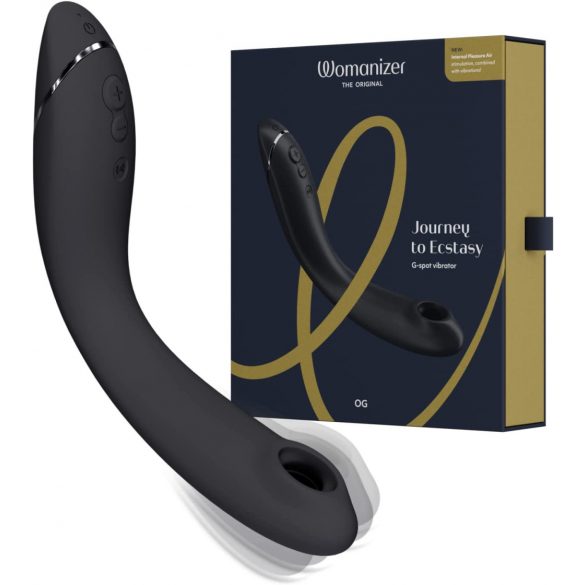 Womanizer OG - oplaadbare, luchtgolf 2in1 vibrator (zwart)