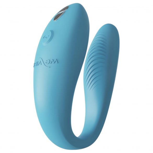 We-Vibe Sync Go - chytrý dobíjecí vibrátor (tyrkysový)