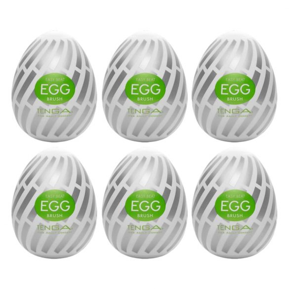 TENGA Egg Brush - masturbatie-ei (6 stuks)