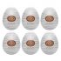 TENGA Egg Silky II - œuf masturbateur (6 pcs)